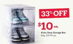 Kitchen Stuff Plus Kicks Shoe Storage Box offer