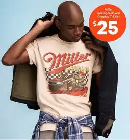 Joe Fresh Miller Racing Relaxed Graphic T-Shirt offer
