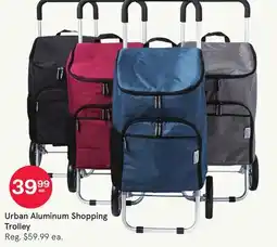 Kitchen Stuff Plus Urban Aluminum Shopping Trolley offer