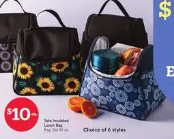 Kitchen Stuff Plus Tote Insulated Lunch Bag offer