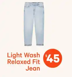 Joe Fresh Light Wash Relaxed Fit Jean offer