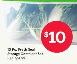 Kitchen Stuff Plus 10 Pc. Fresh Seal Storage Container Set offer