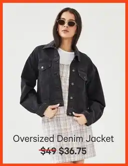 Joe Fresh Oversized Denim Jacket offer