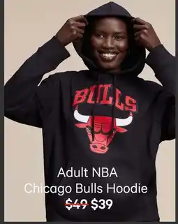Joe Fresh Adult NBA Chicago Bulls Hoodie offer