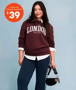Joe Fresh London City Crewneck Sweatshirt offer