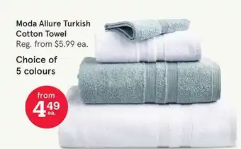 Kitchen Stuff Plus Moda Allure Turkish Cotton Towel offer