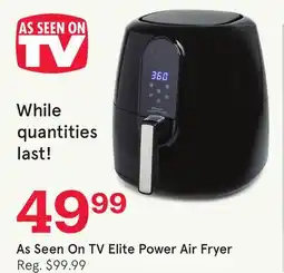 Kitchen Stuff Plus As Seen On TV Elite Power Air Fryer offer