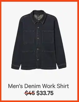 Joe Fresh Men's Denim Work Shirt offer