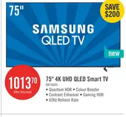 The Brick Samsung 75 Q6F QLED Smart TV with Vision AI offer