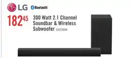 The Brick LG 2.1 CH Bluetooth Dolby Digital Soundbar with Wireless Subwoofer (S40T.DCANLLK) offer
