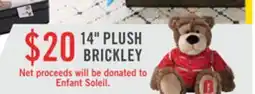 The Brick Schoolboy Brickley Bear offer