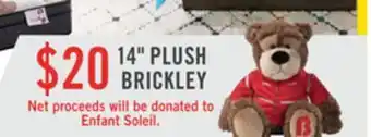 The Brick Schoolboy Brickley Bear offer