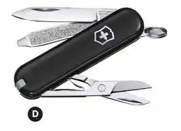 Canadian Tire Victorinox CLASSIC SD PRINTED SWISS ARMY KNIFE offer
