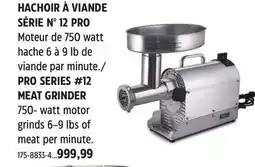 Canadian Tire PRO SERIES #12 MEAT GRINDER offer