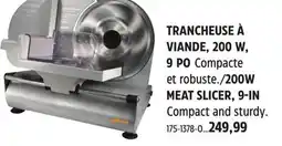 Canadian Tire Weston 200W MEAT SLICER offer