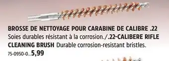 Canadian Tire 22-CALIBERE RIFLE CLEANING BRUSH offer