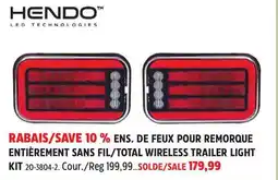 Canadian Tire HENDO TOTAL WIRELESS TRAILER LIGHT KIT offer