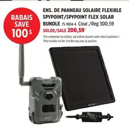 Canadian Tire SPYPOINT FLEX SOLAR BUNDLE offer