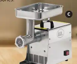 Canadian Tire LEM BIGBITE #8 HEAVY-DUTY MEAT GRINDER offer