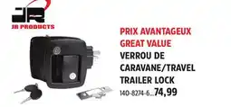 Canadian Tire TRAVEL TRAILER LOCK offer