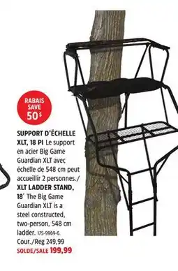 Canadian Tire Big game XLT LADDER STAND, 18´ offer