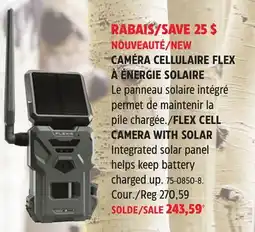 Canadian Tire Spypoint FLEX CELL CAMERA WITH SOLAR offer