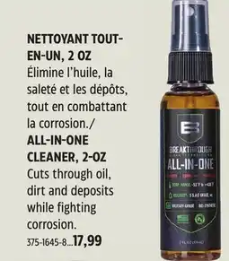 Canadian Tire Allen ALL-IN-ONE CLEANER offer