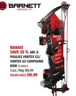 Canadian Tire VORTEX G3 COMPOUND BOW offer