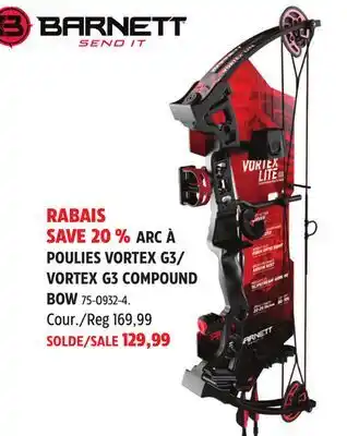 Canadian Tire VORTEX G3 COMPOUND BOW offer