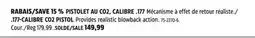 Canadian Tire Winchester 177-CALIBRE CO2 PISTOL offer