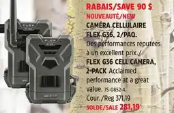 Canadian Tire FLEX G36 CELL CAMERA, 2-PACK offer
