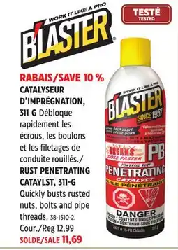 Canadian Tire BLASTER RUST PENETRATING CATAYLST, 311-G offer