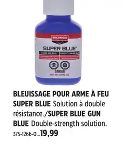Canadian Tire Birchwood SUPER BLUE GUN BLUE offer