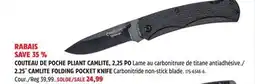 Canadian Tire Camillus 2.25̋ CAMLITE FOLDING POCKET KNIFE offer