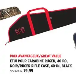 Canadian Tire RUGER RIFLE CASE, 40-IN, BLACK offer