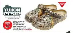Canadian Tire YUKON GEAR REALTREE CAMP CLOGS offer