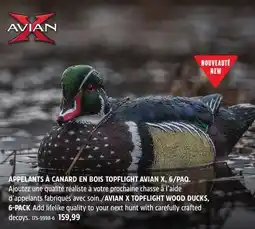 Canadian Tire AVIAN X TOPFLIGHT WOOD DUCKS offer