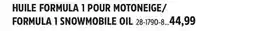 Canadian Tire MOTOMASTER FORMULA 1 SNOWMOBILE OIL offer