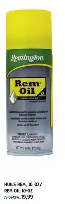 Canadian Tire Remington REM OIL 10-OZ offer