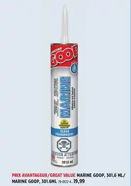 Canadian Tire MARINE GOOP offer