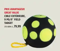 Canadian Tire 9˝ FIELD TARGET offer
