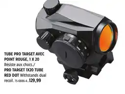 Canadian Tire Simmons PRO TARGET 1X20 TUBE RED DOT offer