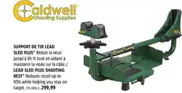 Canadian Tire Caldwell LEAD SLED PLUS SHOOTING REST offer