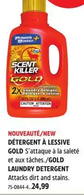 Canadian Tire GOLD LAUNDRY DETERGENT offer