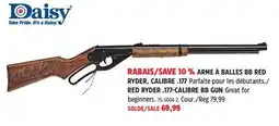 Canadian Tire DAISY RED RYDER .177-CALIBRE BB GUN offer