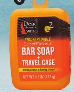 Canadian Tire Dead Down Wind BAR SOAP & TRAVEL CASE offer