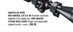 Canadian Tire PRO HUNTER 4-12X40 RIFLE SCOPE offer