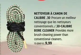 Canadian Tire 30-CALIBRE BORE CLEANER offer