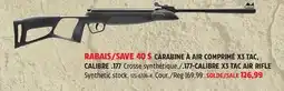 Canadian Tire Stoeger 177-CALIBRE X3 TAC AIR RIFLE offer