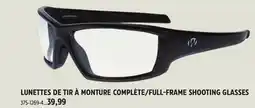 Canadian Tire Walker's FULL-FRAME SHOOTING GLASSES offer